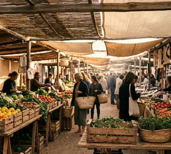 Authentic food market exploration discovering local culinary traditions