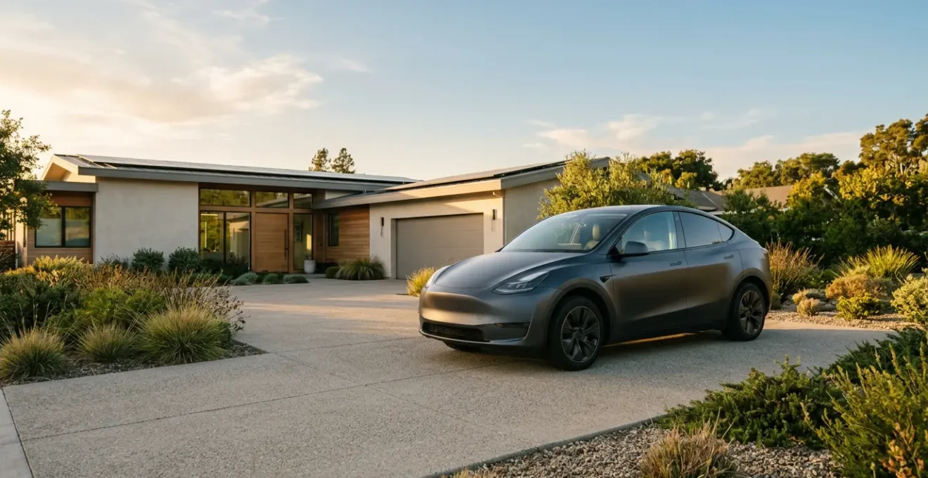 Modern electric vehicle ownership cost comparison over five years