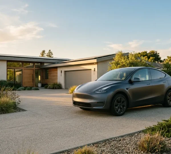Modern electric vehicle ownership cost comparison over five years