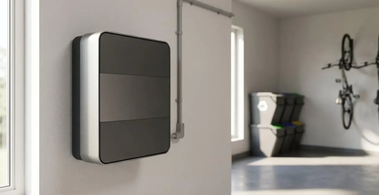 Hybrid solar inverter system demonstrating automatic grid disconnection and islanding mode during power outage